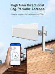 F30 Series | Cell Phone Signal Booster for Home, Basement, Remote Areas High-tech Touch Screen Ampliifer Boost 4G LTE 3G Signal on Band 20/8/3/1/7